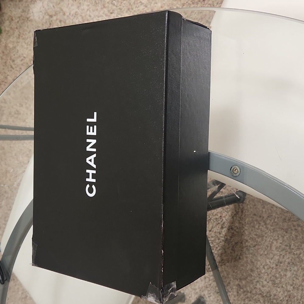 Chanel empty shoe box